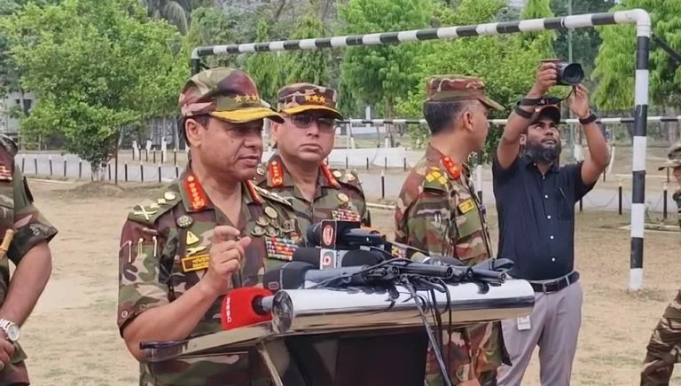 কেএনএফকে আর ছাড় দেওয়ার কোনো সুযোগ নেই: সেনাপ্রধান